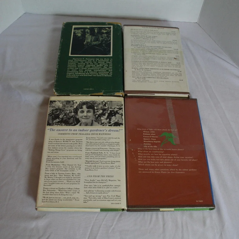 Gardening Books Lot‎ of 4 House Plants Propagating Making Things Grow